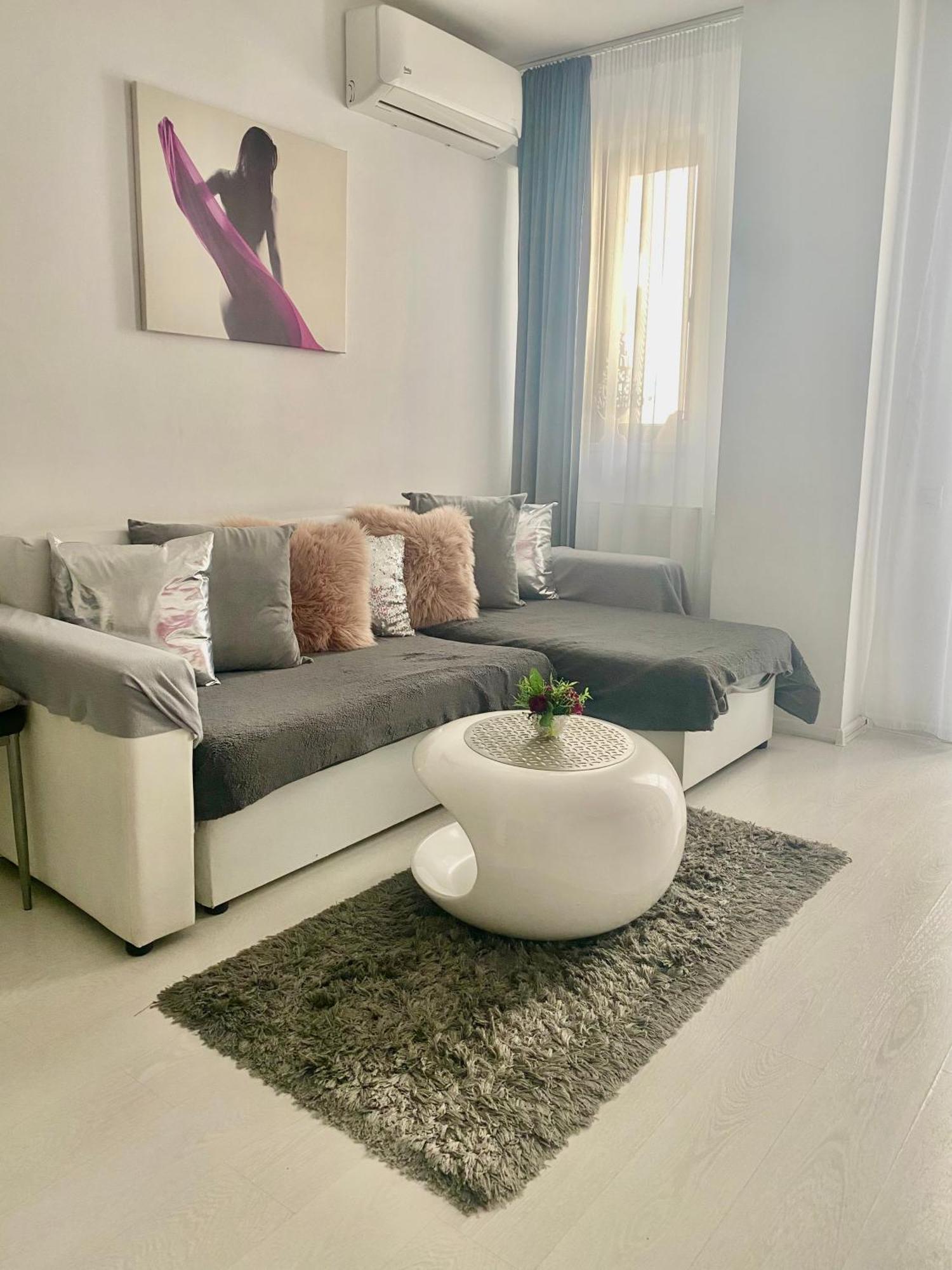 White Luxury Apartment Sibiu Exteriér fotografie